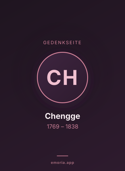 Gedenkportrait von Chengge