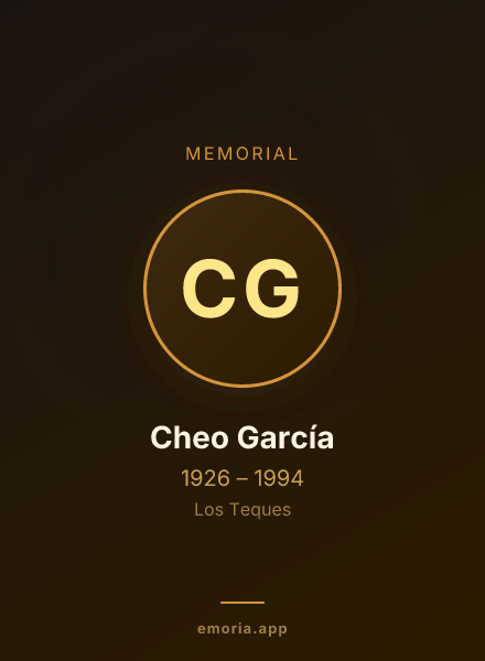 Memorial portrait of Cheo García
