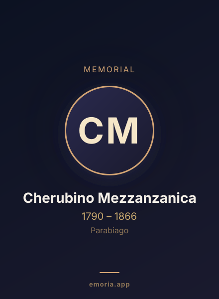 Memorial portrait of Cherubino Mezzanzanica