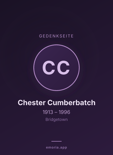 Gedenkportrait von Chester Cumberbatch