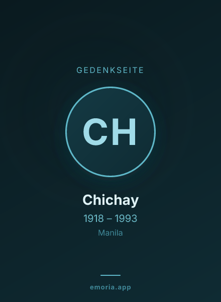 Gedenkportrait von Chichay