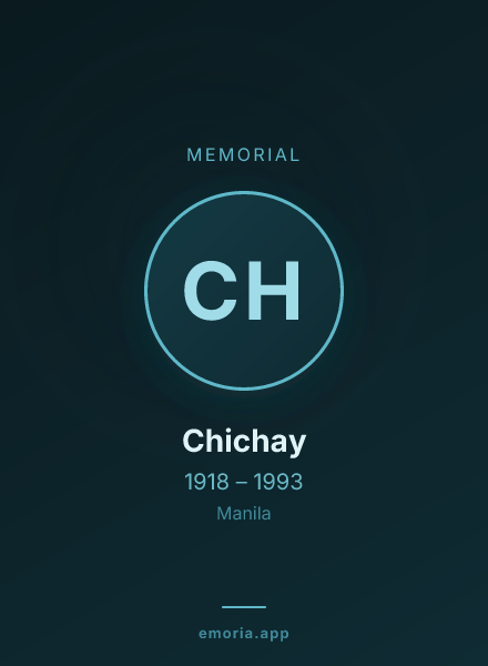 Memorial portrait of Chichay
