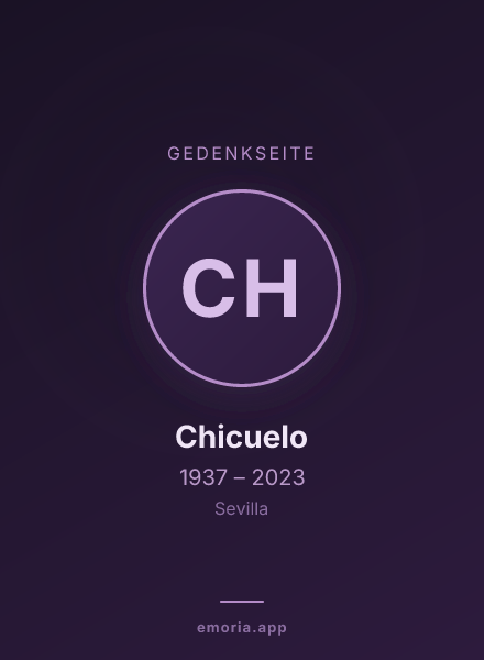Gedenkportrait von Chicuelo