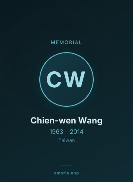 Memorial portrait of Chien-wen Wang