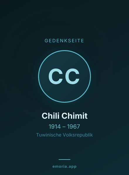 Gedenkportrait von Chili Chimit