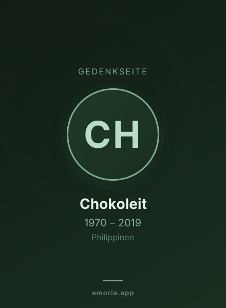 Gedenkportrait von Chokoleit