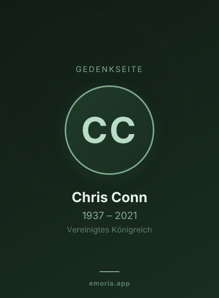 Gedenkportrait von Chris Conn