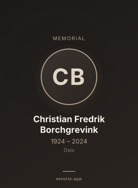 Memorial portrait of Christian Fredrik Borchgrevink
