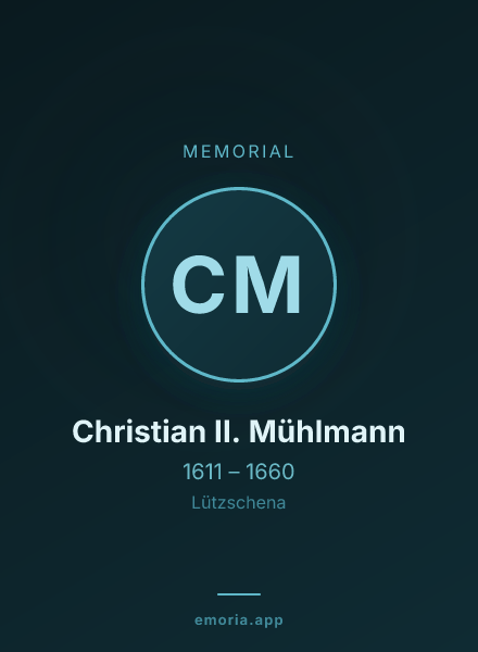 Memorial portrait of Christian II. Mühlmann