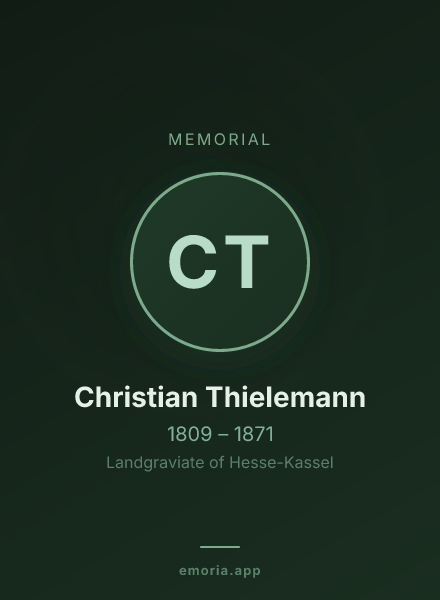 Memorial portrait of Christian Thielemann