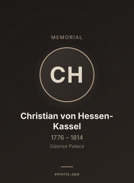 Memorial portrait of Christian von Hessen-Kassel