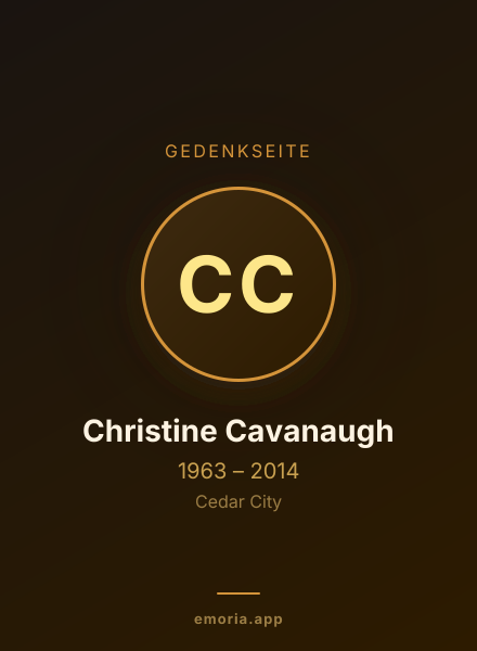 Gedenkportrait von Christine Cavanaugh