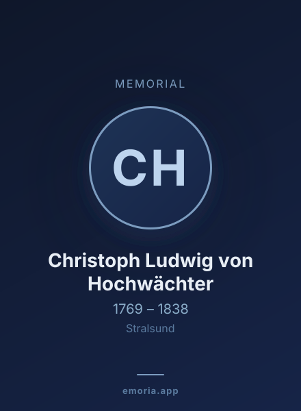 Memorial portrait of Christoph Ludwig von Hochwächter