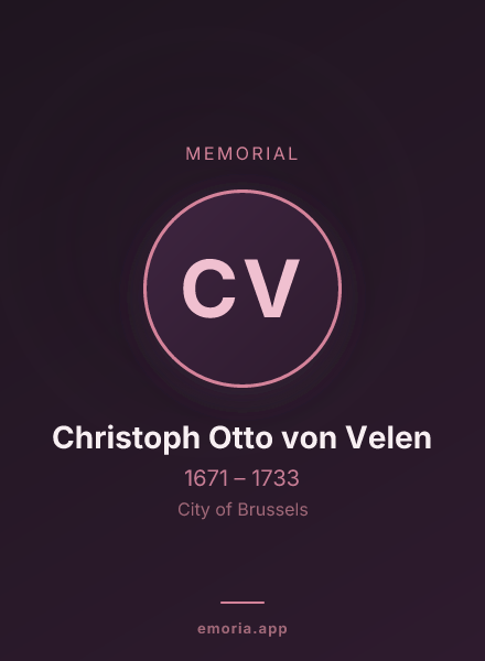Memorial portrait of Christoph Otto von Velen