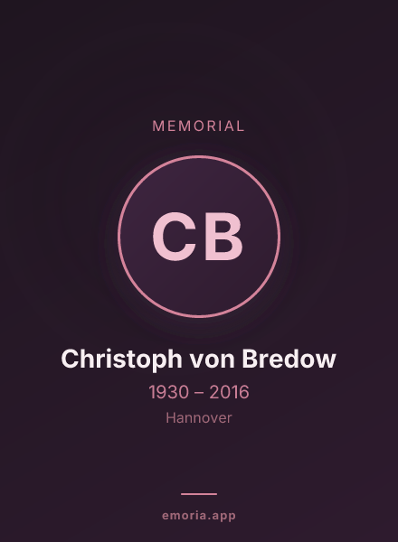 Memorial portrait of Christoph von Bredow