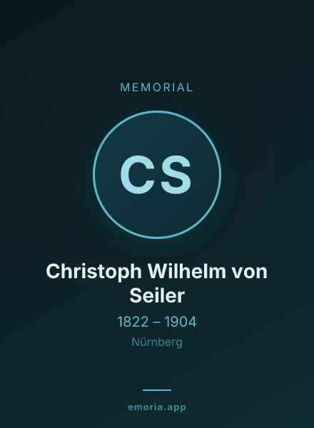 Memorial portrait of Christoph Wilhelm von Seiler
