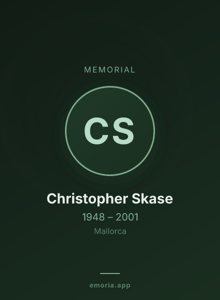 Memorial portrait of Christopher Skase
