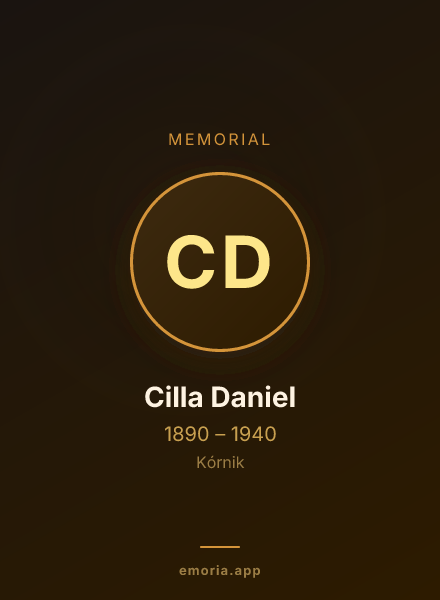 Memorial portrait of Cilla Daniel