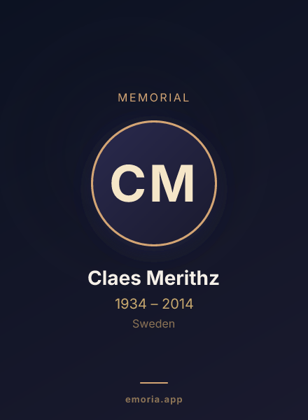 Memorial portrait of Claes Merithz