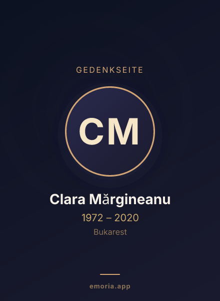 Gedenkportrait von Clara Mărgineanu