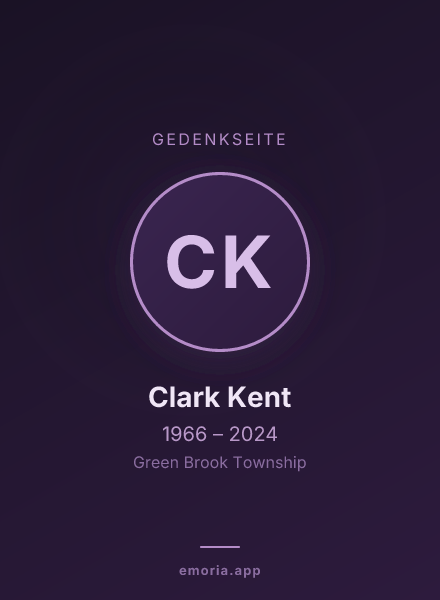Gedenkportrait von Clark Kent
