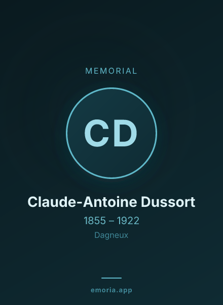 Memorial portrait of Claude-Antoine Dussort