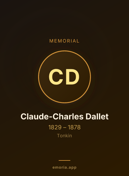 Memorial portrait of Claude-Charles Dallet