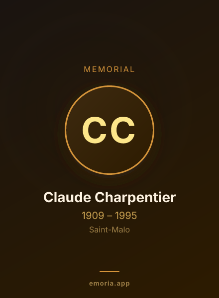 Memorial portrait of Claude Charpentier