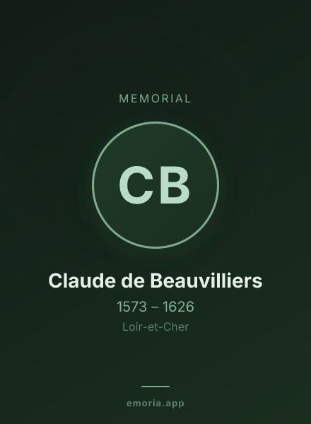 Memorial portrait of Claude de Beauvilliers