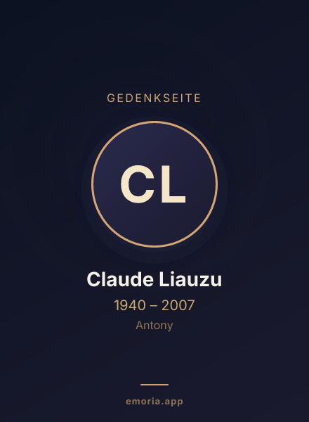 Gedenkportrait von Claude Liauzu