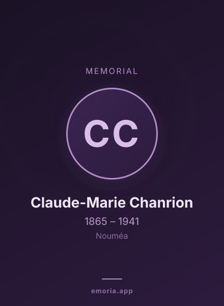 Memorial portrait of Claude-Marie Chanrion