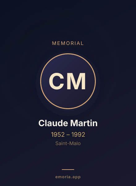 Memorial portrait of Claude Martin
