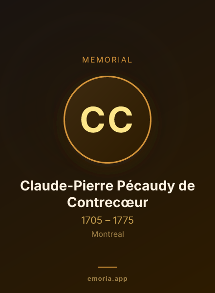 Memorial portrait of Claude-Pierre Pécaudy de Contrecœur