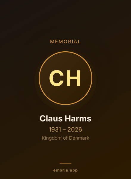 Memorial portrait of Claus Harms