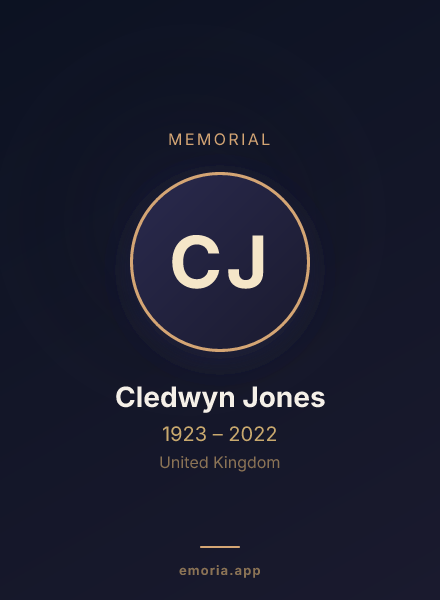Memorial portrait of Cledwyn Jones