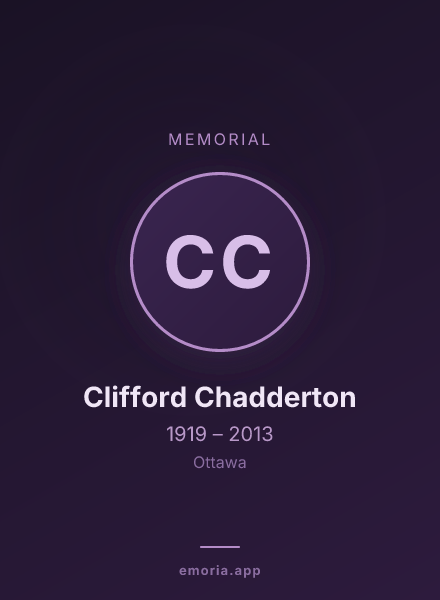 Memorial portrait of Clifford Chadderton