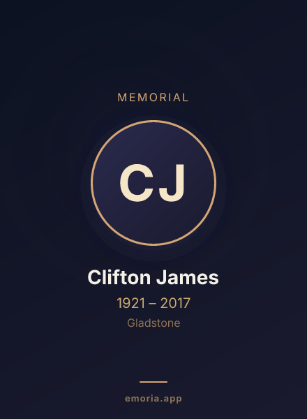 Memorial portrait of Clifton James