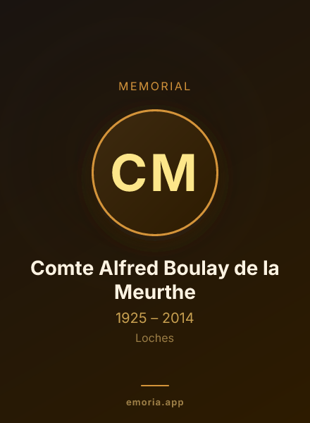 Memorial portrait of Comte Alfred Boulay de la Meurthe