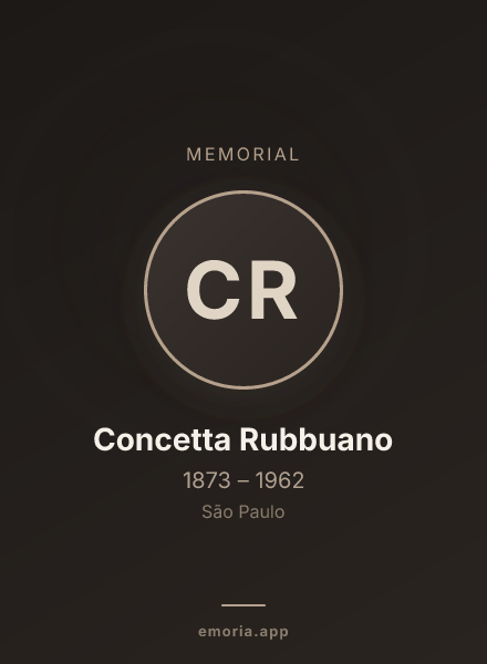 Memorial portrait of Concetta Rubbuano