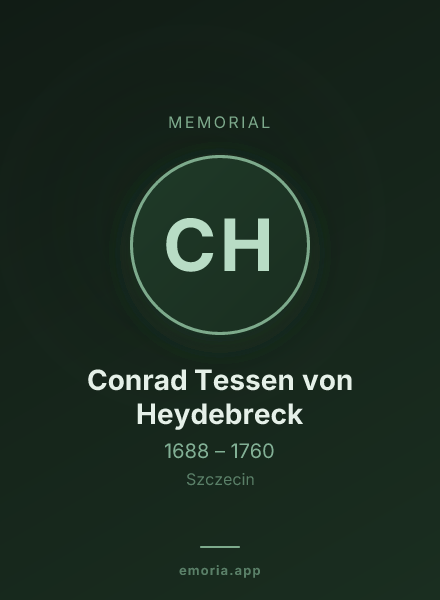 Memorial portrait of Conrad Tessen von Heydebreck