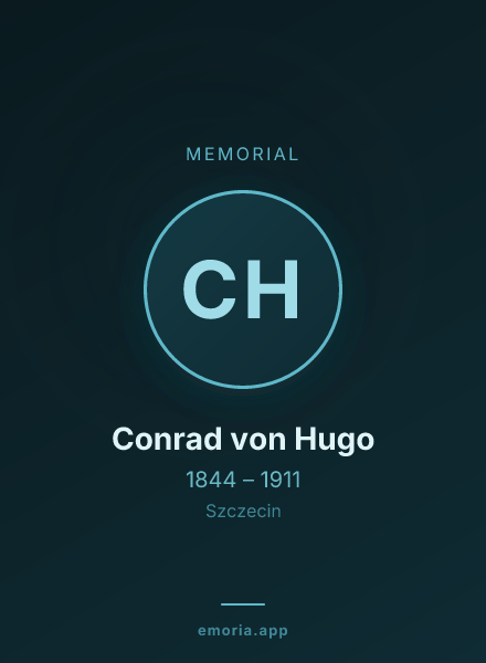 Memorial portrait of Conrad von Hugo