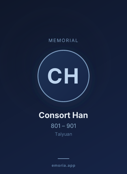 Memorial portrait of Consort Han