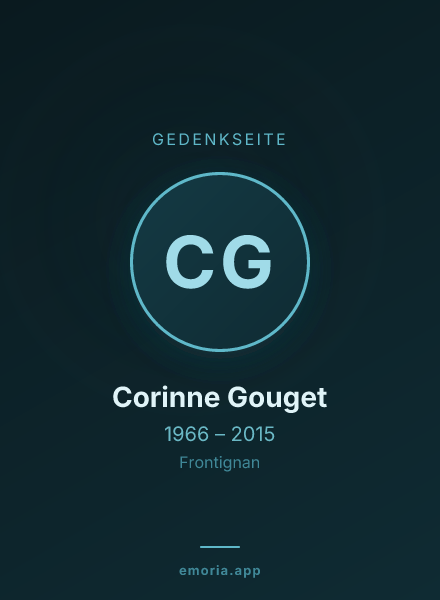 Gedenkportrait von Corinne Gouget