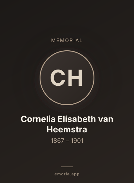 Memorial portrait of Cornelia Elisabeth van Heemstra