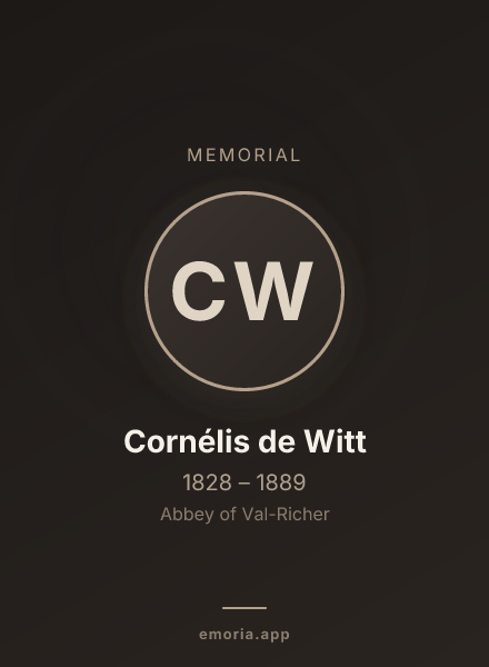 Memorial portrait of Cornélis de Witt