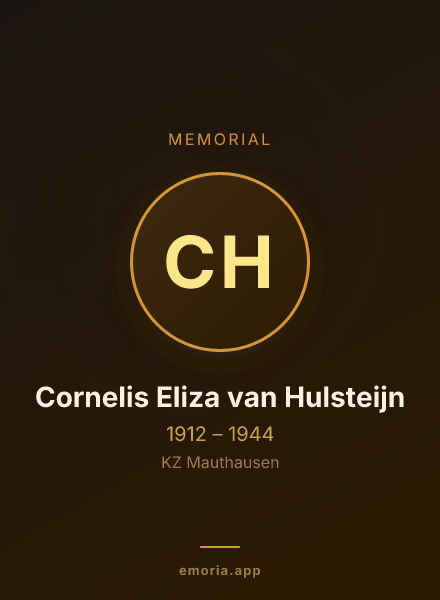 Memorial portrait of Cornelis Eliza van Hulsteijn