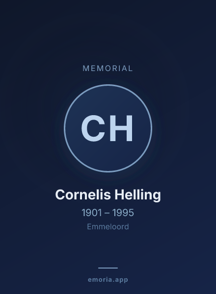 Memorial portrait of Cornelis Helling