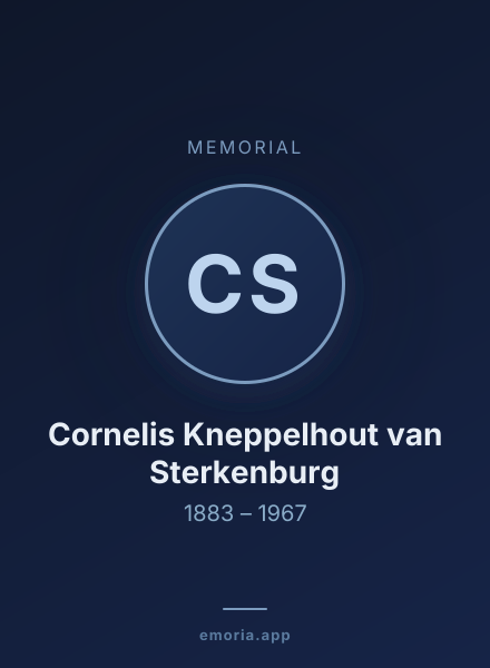 Memorial portrait of Cornelis Kneppelhout van Sterkenburg