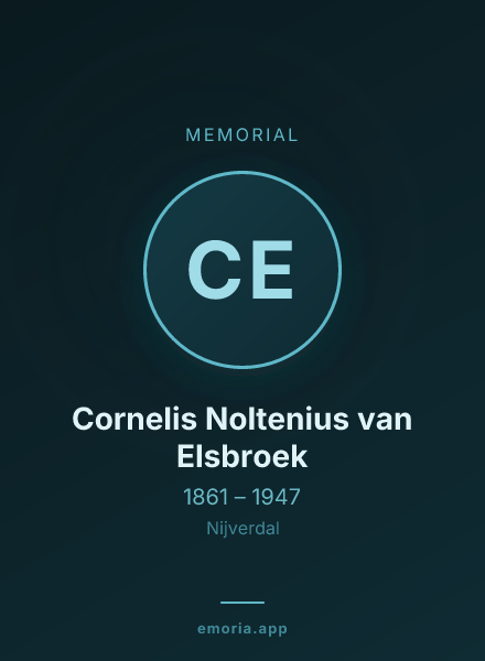 Memorial portrait of Cornelis Noltenius van Elsbroek