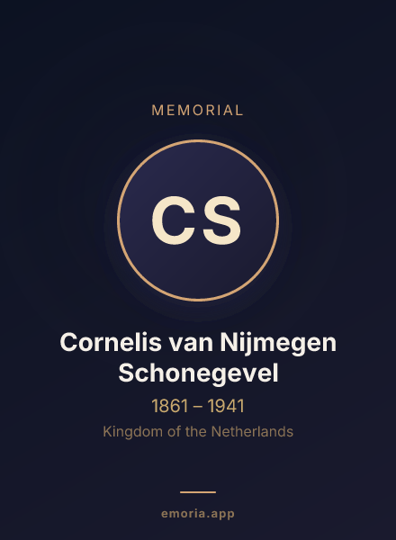 Memorial portrait of Cornelis van Nijmegen Schonegevel